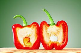 Rode paprika dwars by 7Horses Photography