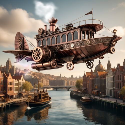 Aerial Steam-Punk van LucFineArt