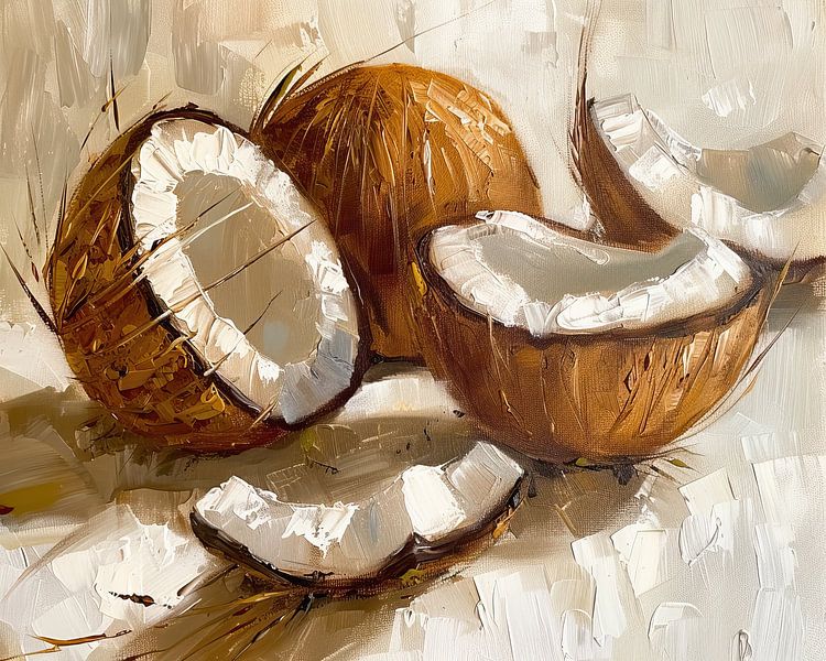 Painting Coconut by Eye catching paintings