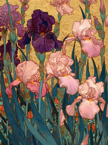 Jardin d'iris