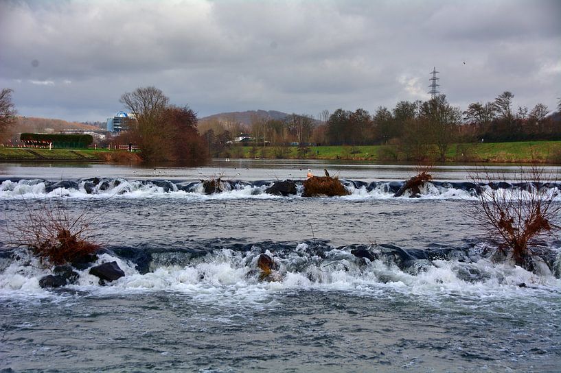 Rivier Ruhr 11 van Edgar Schermaul