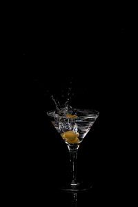 Martini mit Olive