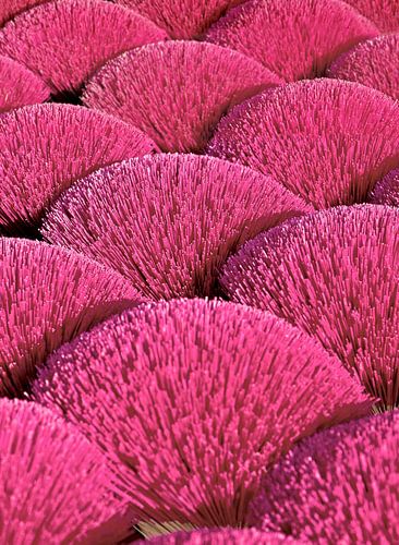 Wierookstokjes in de Mekong Delta