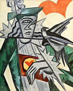 Olga Rozanova - Jack of hearts