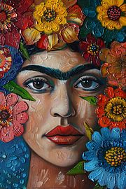 Frida Kunstbild von Poster Art Shop