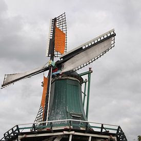 Slijpmolen De Windhond Zaanse Schans Nederland van Excellent Photo