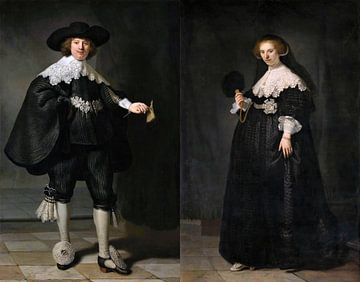 Marten und Oopjen - Rembrandt van Rijn