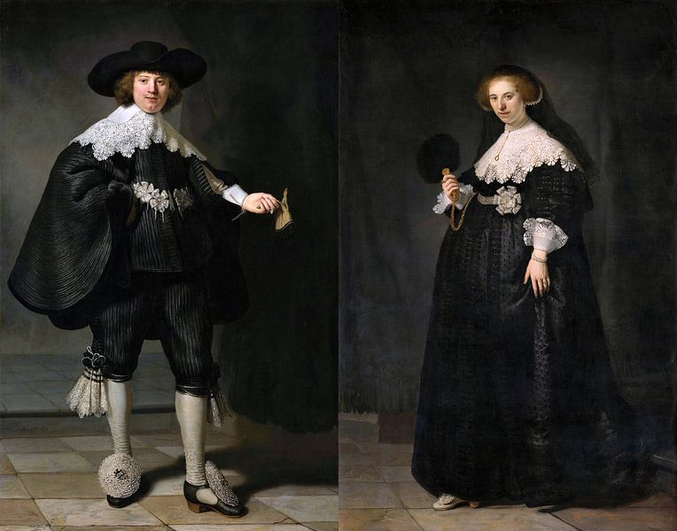 Marten en Oopjen Rembrandt van Rijn van Marieke de Koning