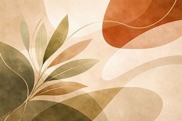 Organic Echoes van Fine Art Studios