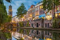 Utrecht - Spiegelende Oudegracht  van Thomas van Galen thumbnail