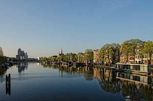 Der Amstel in den Morgen.