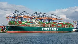 Containerschiff Ever Greet von Evergreen.