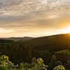 Zonsondergang in Winterberg van Melissa van der Wolde