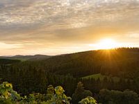 Zonsondergang in Winterberg