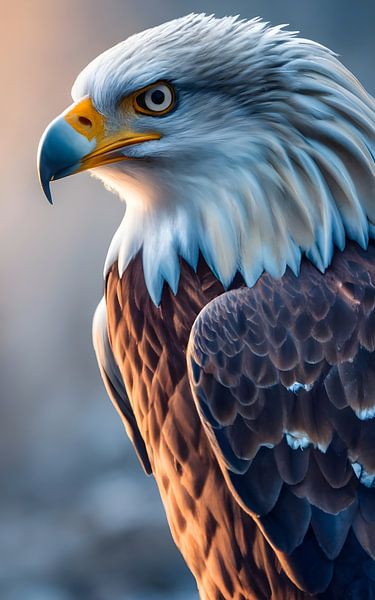 Oiseau aigle par Ayyen Khusna
