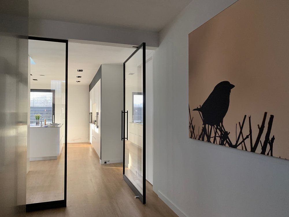 Silhouette moineau par Sascha van Dam