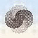 Retro flower by Mad Dog Art thumbnail