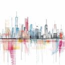 Skyline abstract by Black Coffee thumbnail