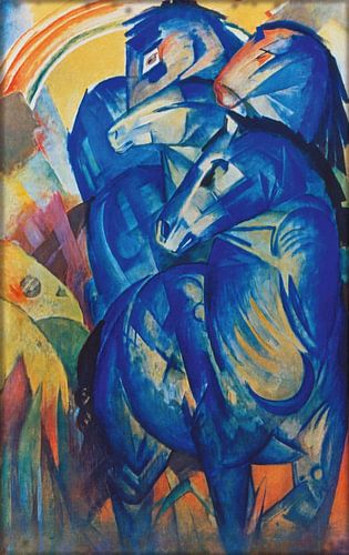 Franz Marc - De toren van blauwe paarden (1913)