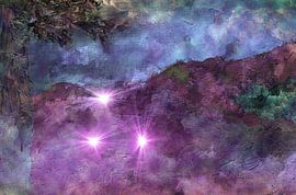 Landschaftlicher Nebel