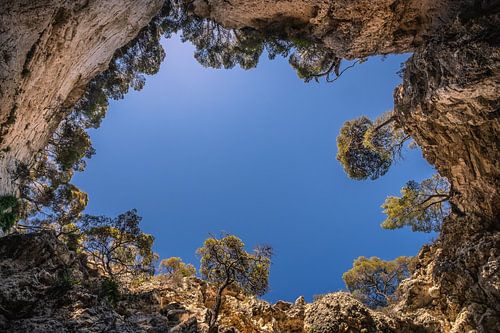 Zeegrot in Vieste Puglia