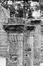 Oude zuilen in Pompeï van Chantal Koster thumbnail