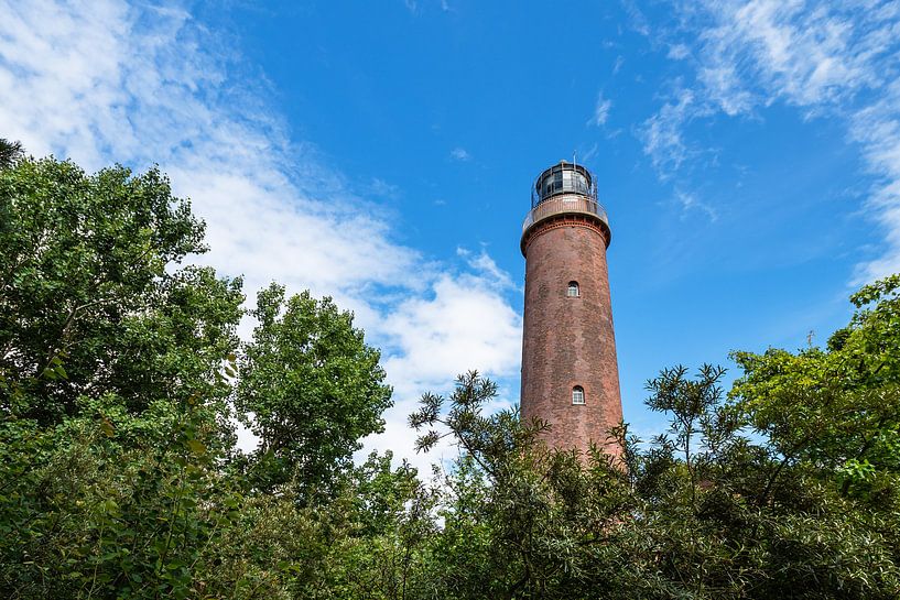 De vuurtoren Darßer Ort op de Fischland-Darß van Rico Ködder