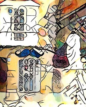Kandinsky ontmoet Cartagena, Motief 9 van zam art