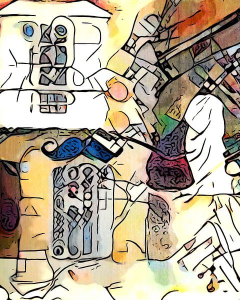 Kandinsky trifft Cartagena, Motiv 9 von zam art