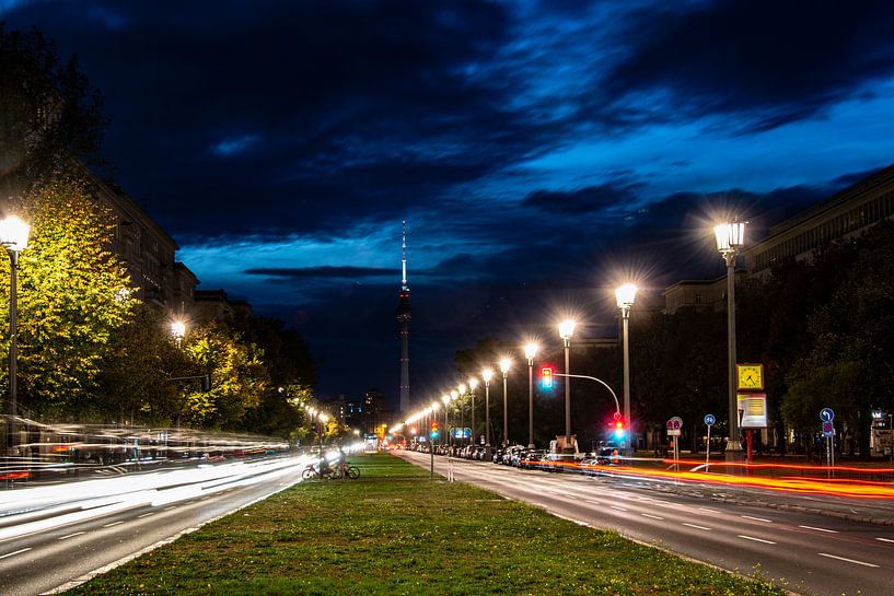 Berlin bei Nacht von Ton de Koning