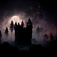 DIGITAL ART illusion of fantasy panorama