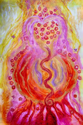 abstract, schilderij 