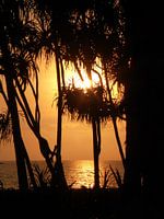 Zonsondergang op Bali