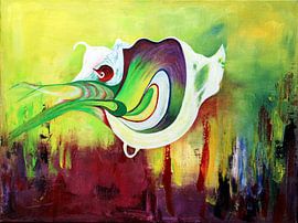 Fish in a broken shell by Tineke Kleij-van den Boomen