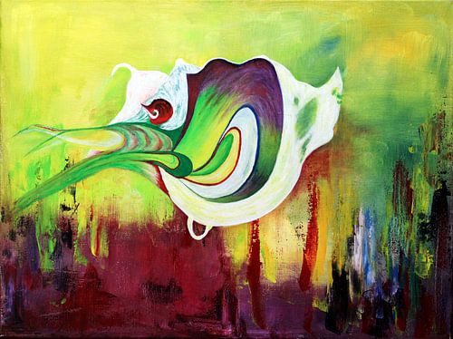 Fish in a broken shell