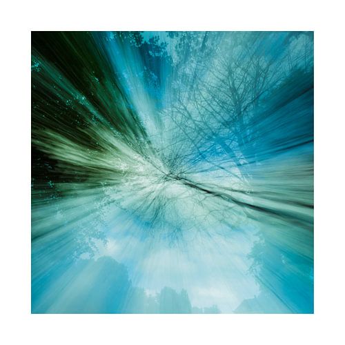 Photographie floue avec zoom