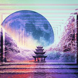 Lunar Temple van Insolitus Fotografie