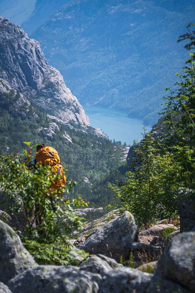 Auf dem Weg zur Kanzel - Norwegen von Evy De Wit