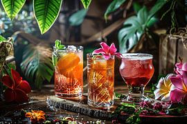 Minimalistische Getränkekomposition von Art & Soul Creations