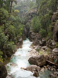 Cold mountain stream in the Taurus Mountains by Captured Created by Cathleen