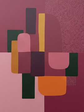 MODERN ABSTRACT - warm bold