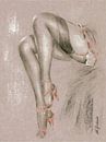 Erotisches in High Heels - erotische Kunst von Marita Zacharias Miniaturansicht