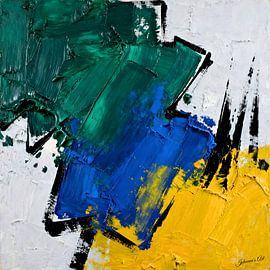 Dynamic Brushstroke Symphony 1