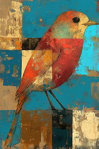 Bunter Vogel