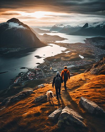 Adventure in the mountains