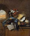Vanitas Still Life, Cornelis Brisé by Masterful Masters thumbnail