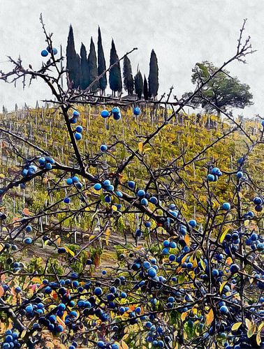 Baies en automne