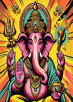 Ganesha : explosion de Pop Art
