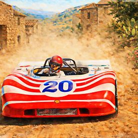 1970 Targa Florio – Vic Elford and Hans Herrmann by DeVerviersBelgium