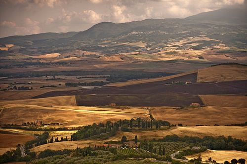 Landschap De heuvels van Toscane 